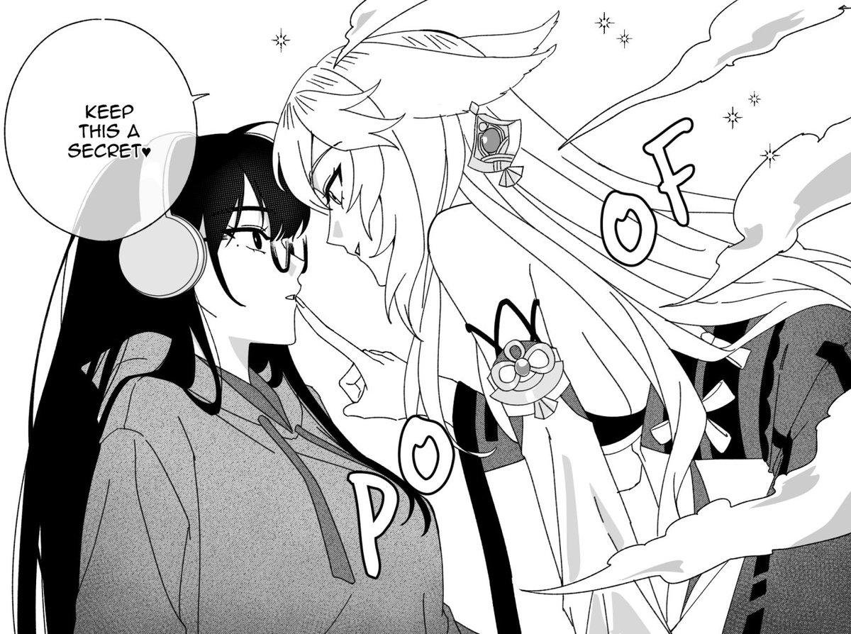 isayoun's tweet image. silly crossover au #eimiko