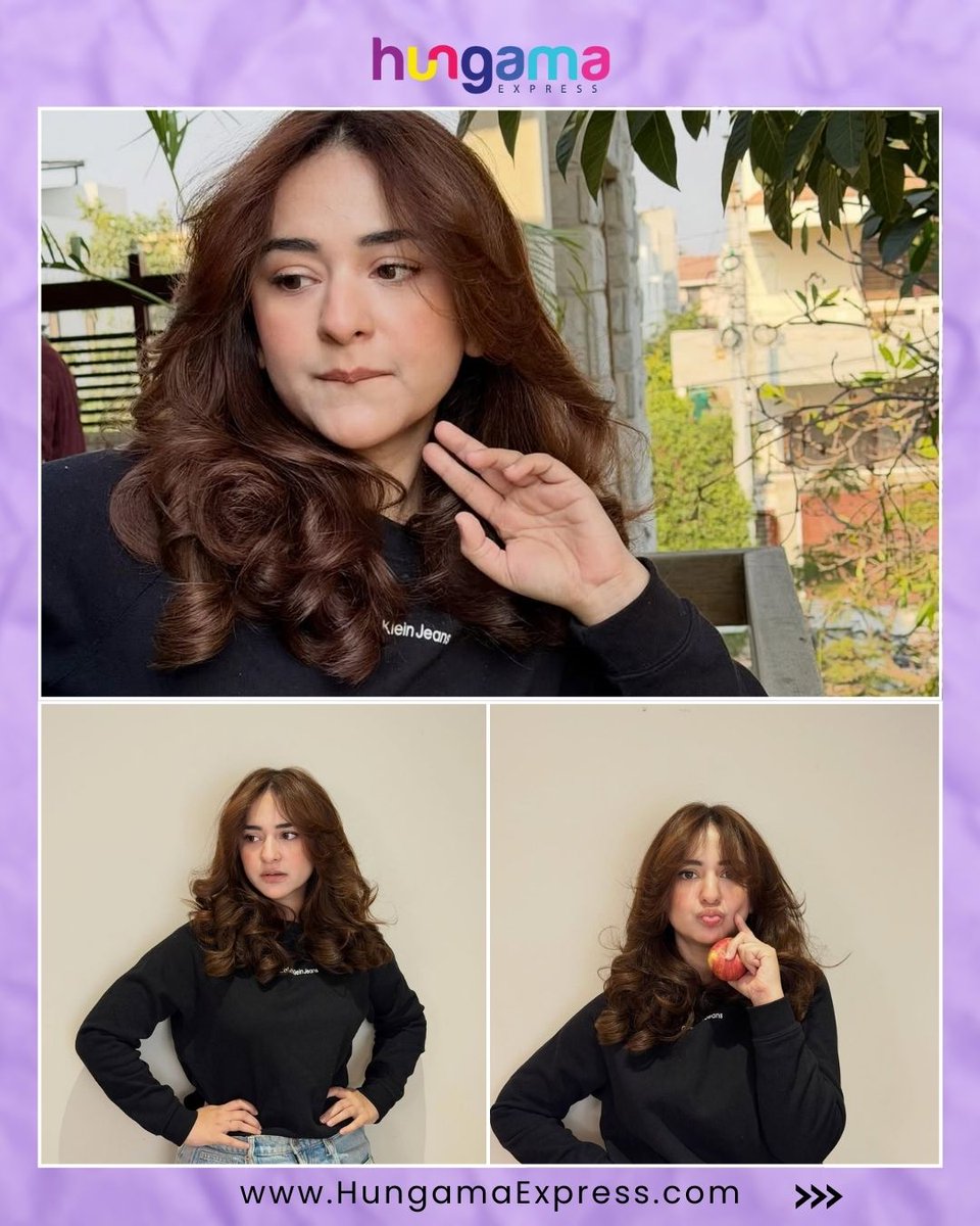HungamaExpress's tweet image. Yumna Zaidi debuts her fresh new hair styling and it’s all about effortless elegance and modern charm. A subtle change, a powerful glow-up.

#YumnaZaidi #NewHairLook #HairGoals #StyleRefresh #EffortlessElegance #GlowUpVibes  #Trendingnow #HungamaExpress
