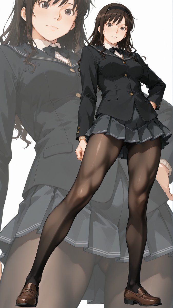アマガミ SFW illustration 本日は森島はるか先輩デス フルHDの縦長