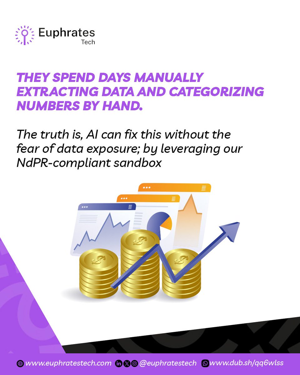 EuphratesTech's tweet photo. At Corporate AI, We help finance teams turn daily tasks into AI-assisted workflows.

DM us if this sounds like your team. 
#finance #aimodel https://t.co/yum395zqUQ