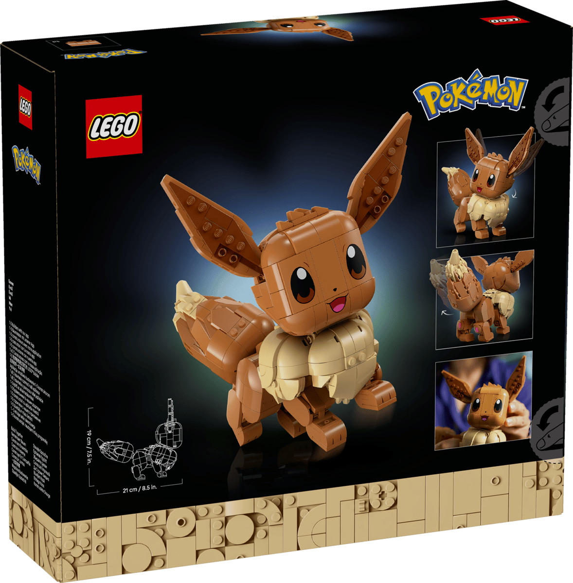 SerebiiNet's tweet image. Serebii Picture: Box of the LEGO Pokémon Eevee set (72151)

serebii.net