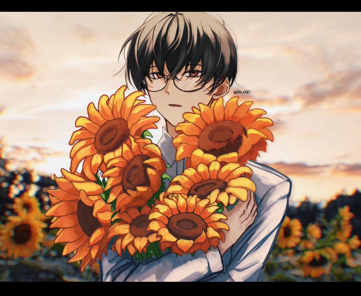 du_0517's tweet image. 올해 첫 그림
황혼 포도

#괴담출근