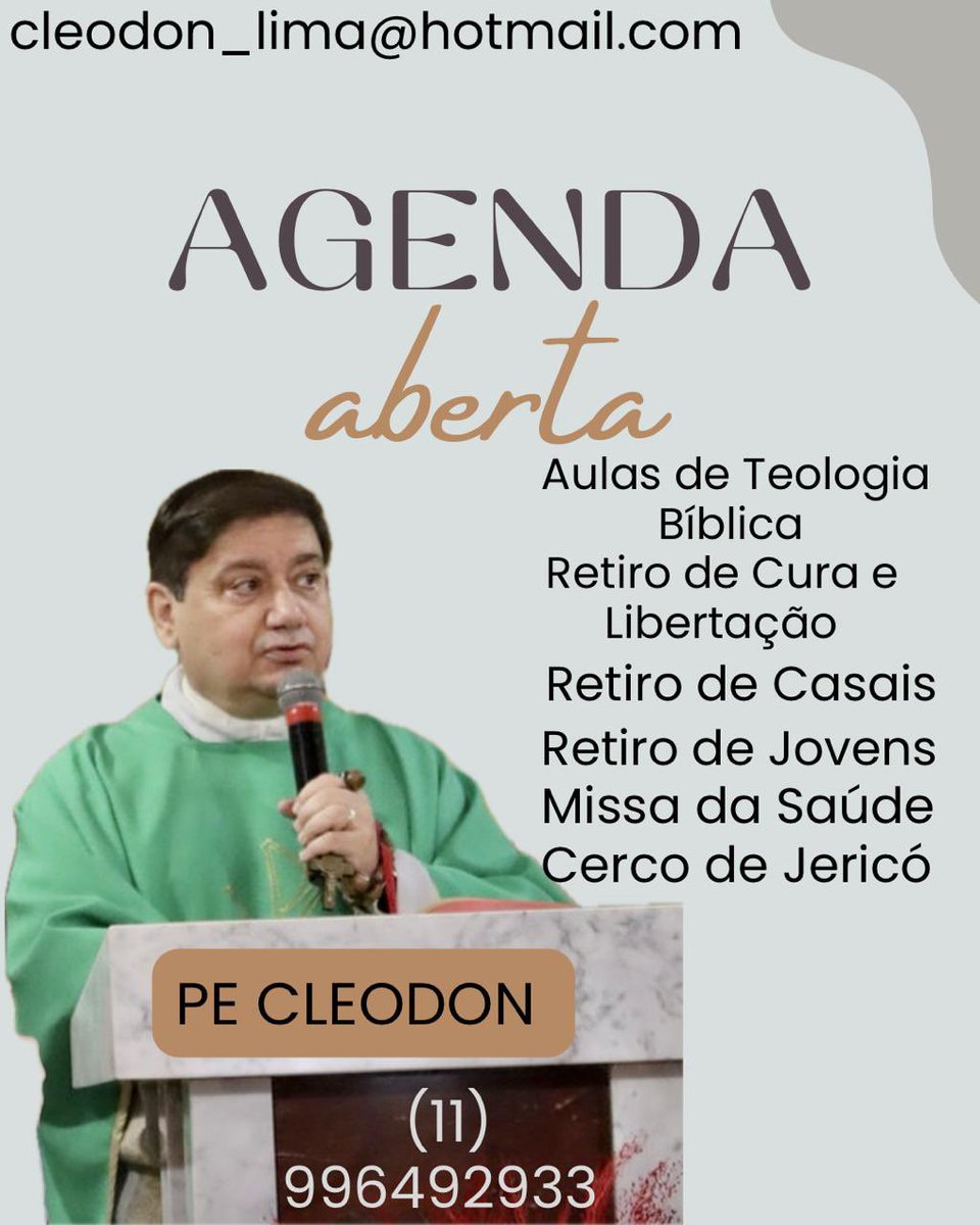 Priest Cleodon Lima (@padrecleodon) on Twitter photo 
