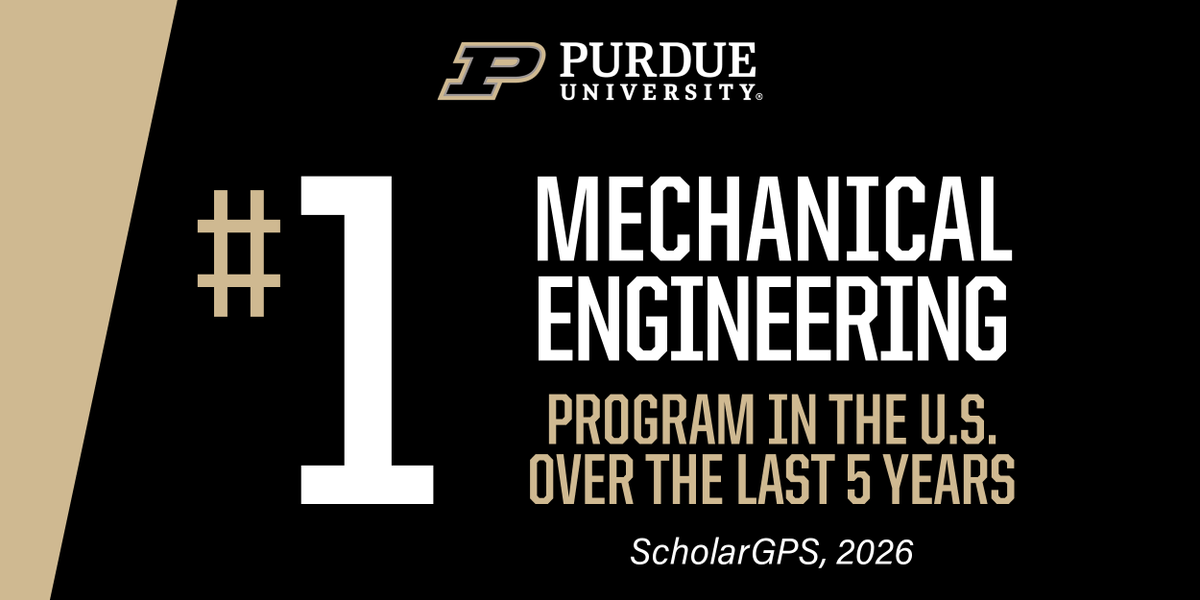 Purdue Mechanical Engineering tweet media