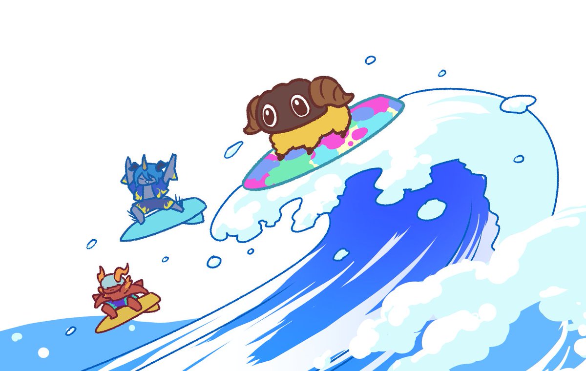 フレンドの二層配信を観ている　がんばれ～🏄‍♂️🏄‍♂️