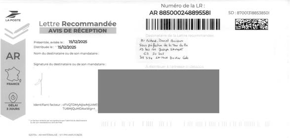 EmpVictims's tweet photo. Richard Daniel BOISSON, Sub-Prefect of Tour du Pin @Prefet38 - France, received the Appeal: 
“ELECTRO-HYPERSENSITIVITY (EMR-S) IS A HUMANITARIAN EMERGENCY.”
--- 
They will no longer be able to claim they did not know! 👉 https://t.co/wCt1qNYM97 you chosen your addressee? https://t.co/JQ9ymCJOkj