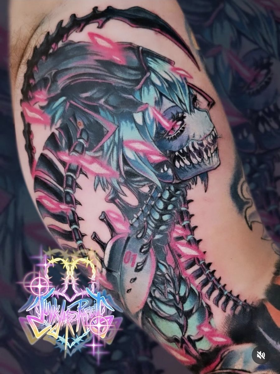 ✧ Eddie Bones 💖☠️✨️ Cyberpunk Dragon Vtuber✧ tweet media