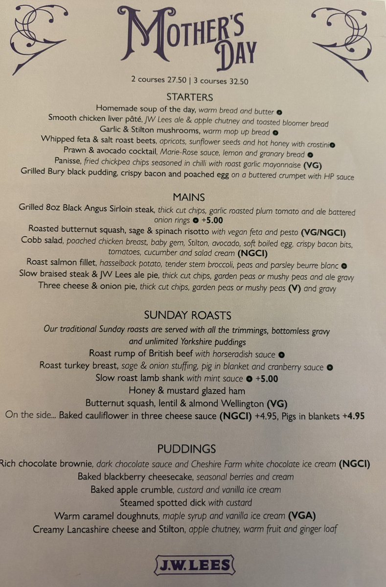 Now the chaos of Christmas is over 😅, it’s time to start thinking about Mother’s Day. It might seem like a long time away yet, but we will soon get booked up. So don’t miss out, get your reservation secured! #mothersday #treatmum theaviatorpub.co.uk