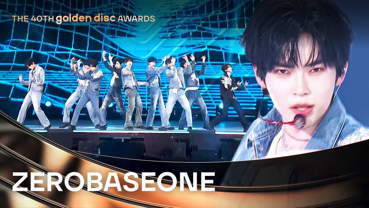 YouTube〗 260112 GoldenDiscOfficial [第40回 ゴールデンディスク