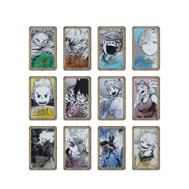 2026年3月発売最新グッズ 『僕のヒーローアカデミア』箔押しクリア