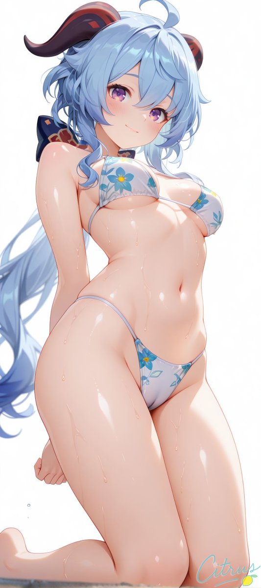 citrustbm's tweet image. 【甘雨 Ganyu】

Sweet dream🌙💕

SFW Illustration. No nudity or suggestive intent.