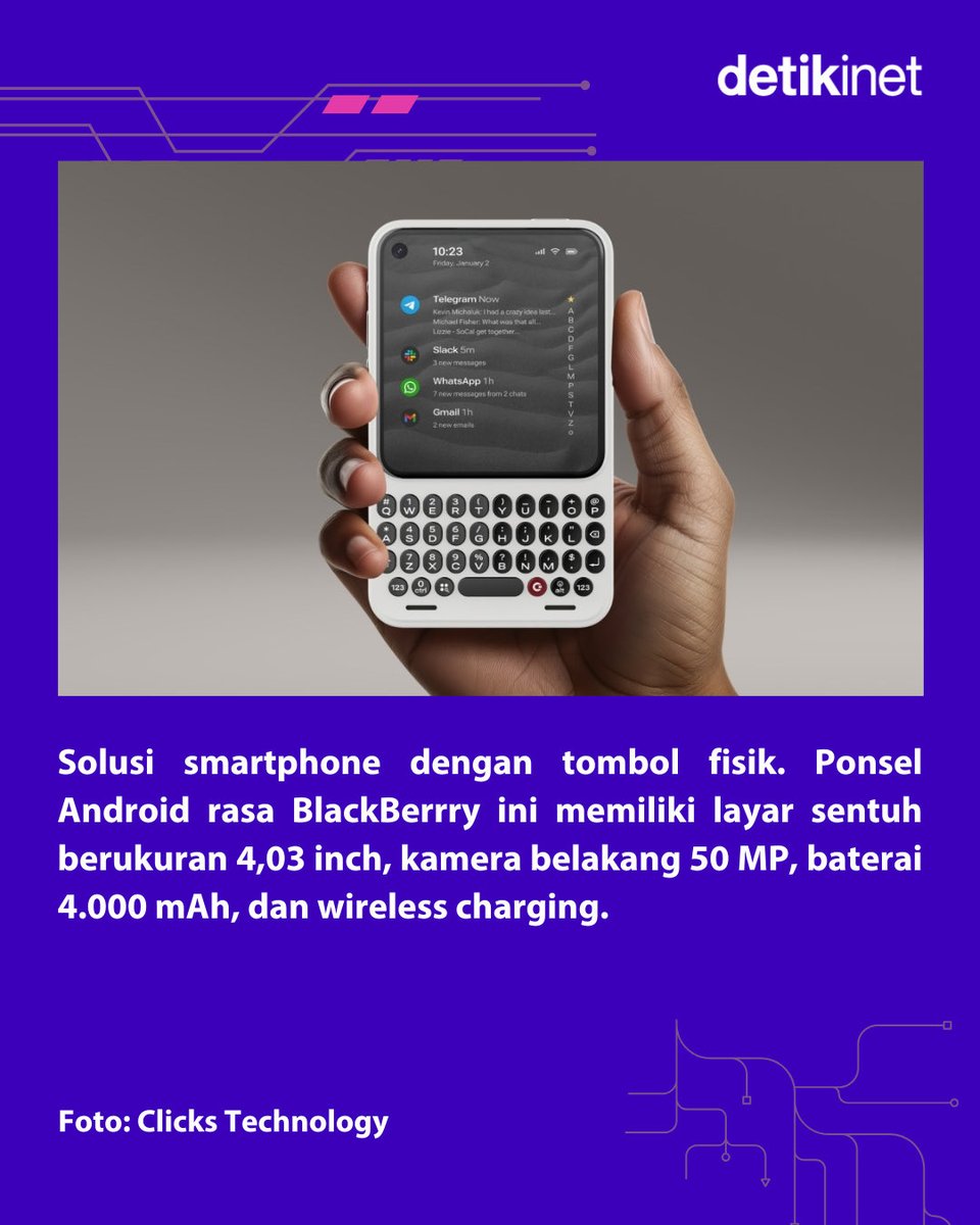 detikinet's tweet image. Pernah kebayang ngga rasa lagu favorit kalian, atau cukur otomatis pakai Al?

Di ajang CES 2026 banyak beragam inovasi teknologi gadget terbaru, termasuk yang fungsinya agak nyeleneh.

Intip beberapa potretnya berikut!

#CES2026 #Gadget #detiklnet