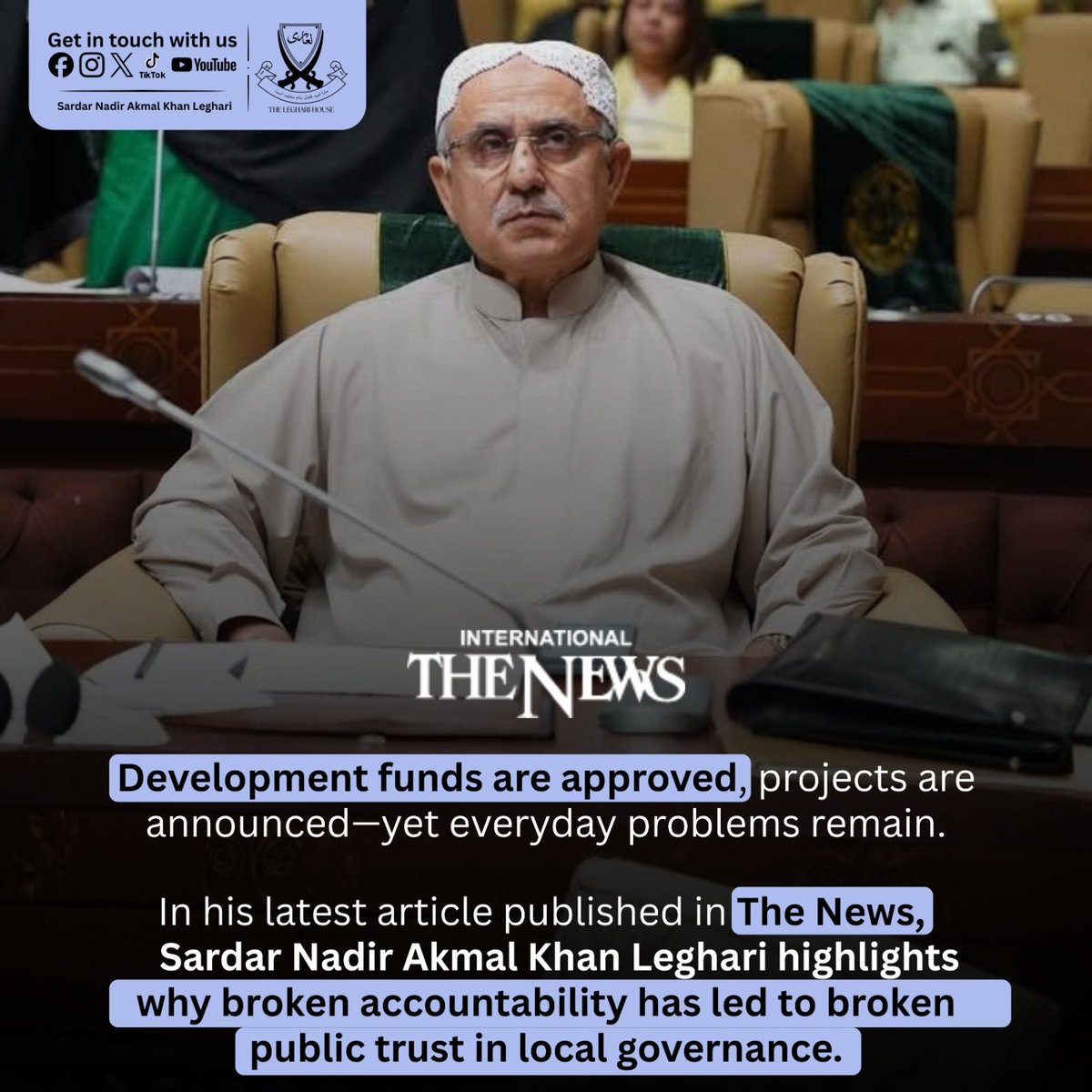 Sardar Nadir Akmal Khan Leghari (@nadiraleghari) on Twitter photo 