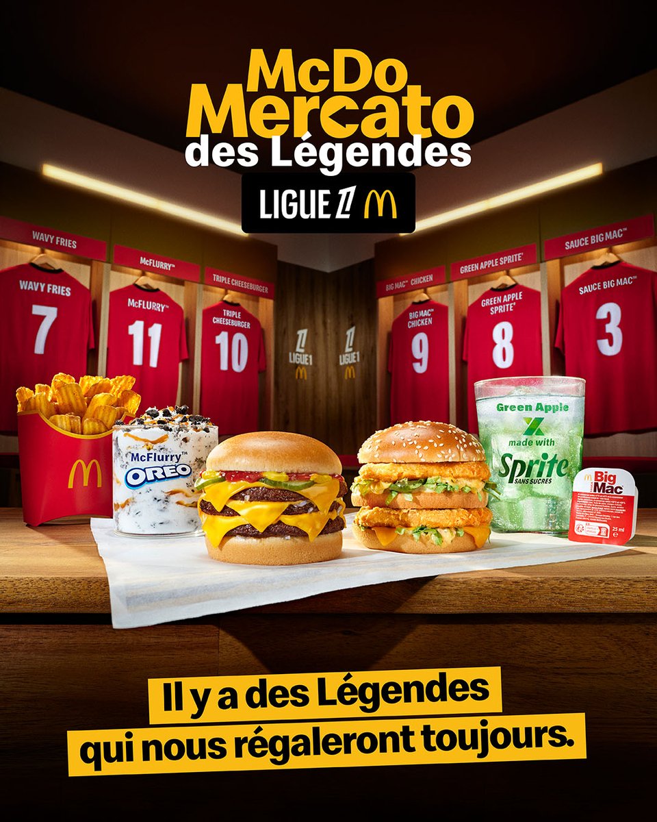 McDonald's France tweet media