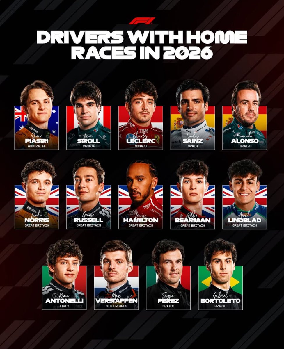 leclercsletters's tweet image. the 2026 home races ✨️