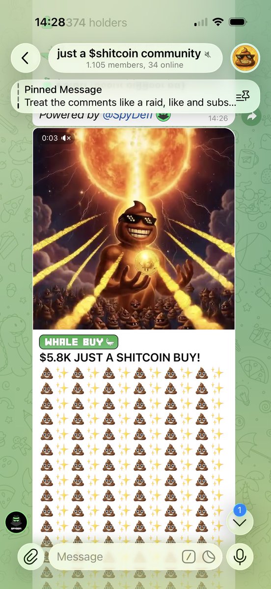 Whales are buying shitcoin . How about you? 
<a href="/just_a_shitcoin/">CTOSHITCOIN</a>  50m mc coming
5.8k buy

Ca:

GaPbGp23pPuY9QBLPUjUEBn2MKEroTe9Q3M3f2Xpump