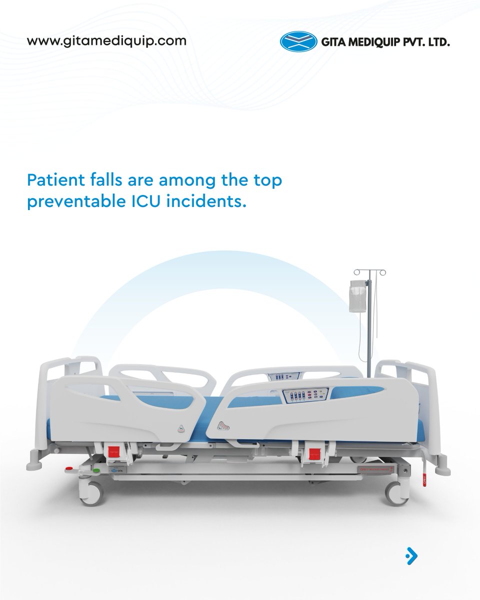 gitafurniture's tweet photo. At Gita Mediquip, we design beds that protect patients, support caregivers, and strengthen outcomes—one detail at a time.

Contact us: +91 9909946083
Visit: https://t.co/ZcfDxwjtWx

#GitaMediquip #ICUBed #CriticalCare #PatientSafety #HospitalInfrastructure #MedicalEquipment https://t.co/S8Ssul8Fgd