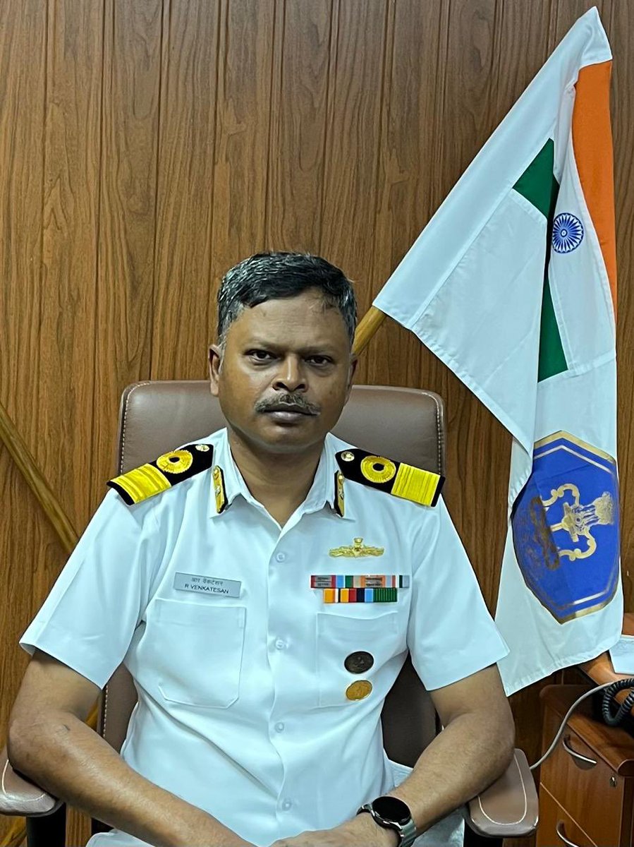 Cmde R Venkatesan assumed charge as Director of #CentreForindigenisationAndSelfReliance, Coimbatore on #12Jan 26. He is an alumnus of #NavalCollegeOfEngineering, #IITKharagpur and #NavalWarCollege, Goa.
His important afloat appointments include Engineer Officer of three warships.