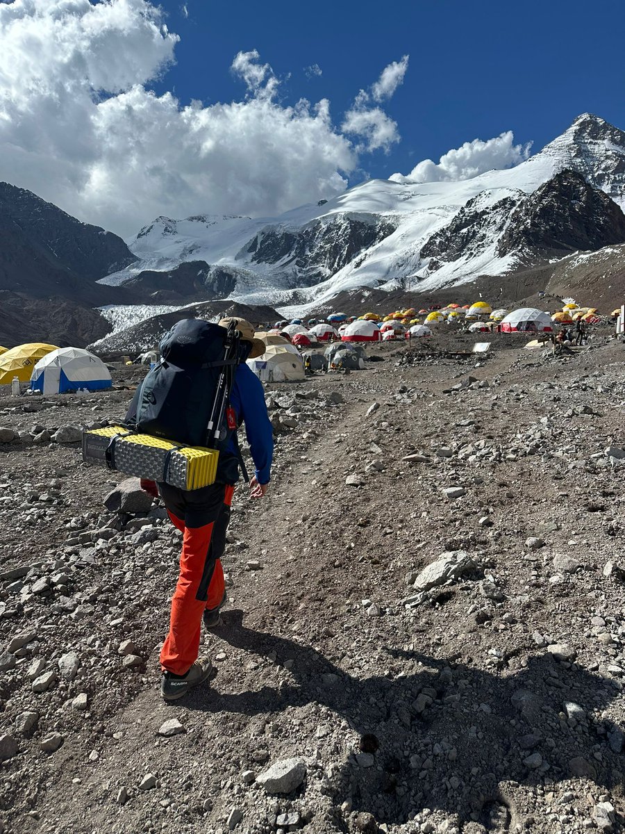 Bucket_ListCo's tweet photo. Breathtaking views captured by our Bucket Listers after their first few days on the Aconcagua trek! Swipe for more 🏔️ https://t.co/mxZIkH0NSs