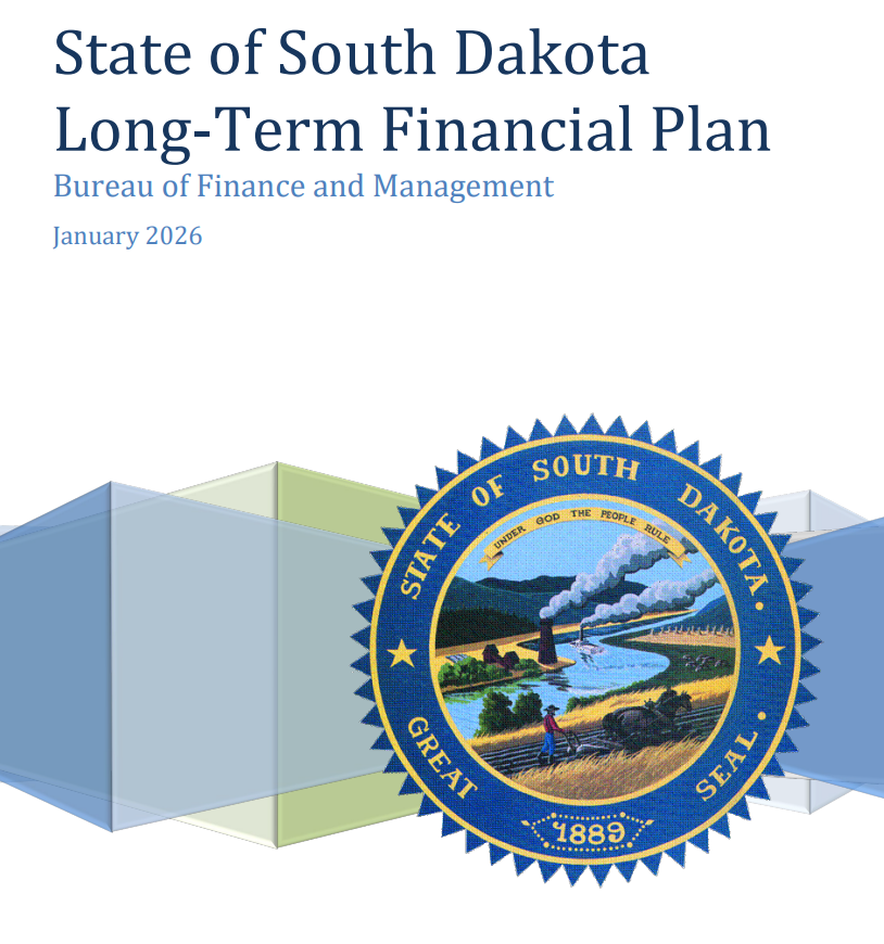 SDBFM's tweet photo. To further strengthen the financial practices of the State of South Dakota, the @SDBFM prepares a long term financial plan, a capital expenditure plan, and policies pertaining to the issuance and servicing of debt by Jan. 15 of each year.

https://t.co/kmWndAGxrb https://t.co/B3JRoL58zj
