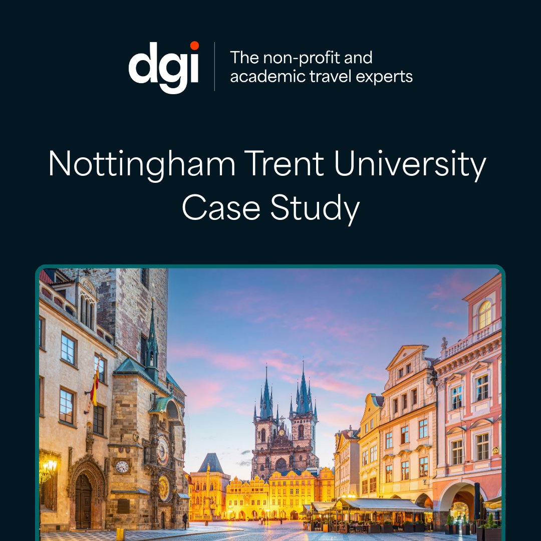 We’re proud to share how our partnership with Nottingham Trent University has transformed their travel programme with streamlined processes and tailored support. 

Read case study: ow.ly/APGc50XVutT

#DGI #AcademicTravel #HigherEducation #TravelManagement