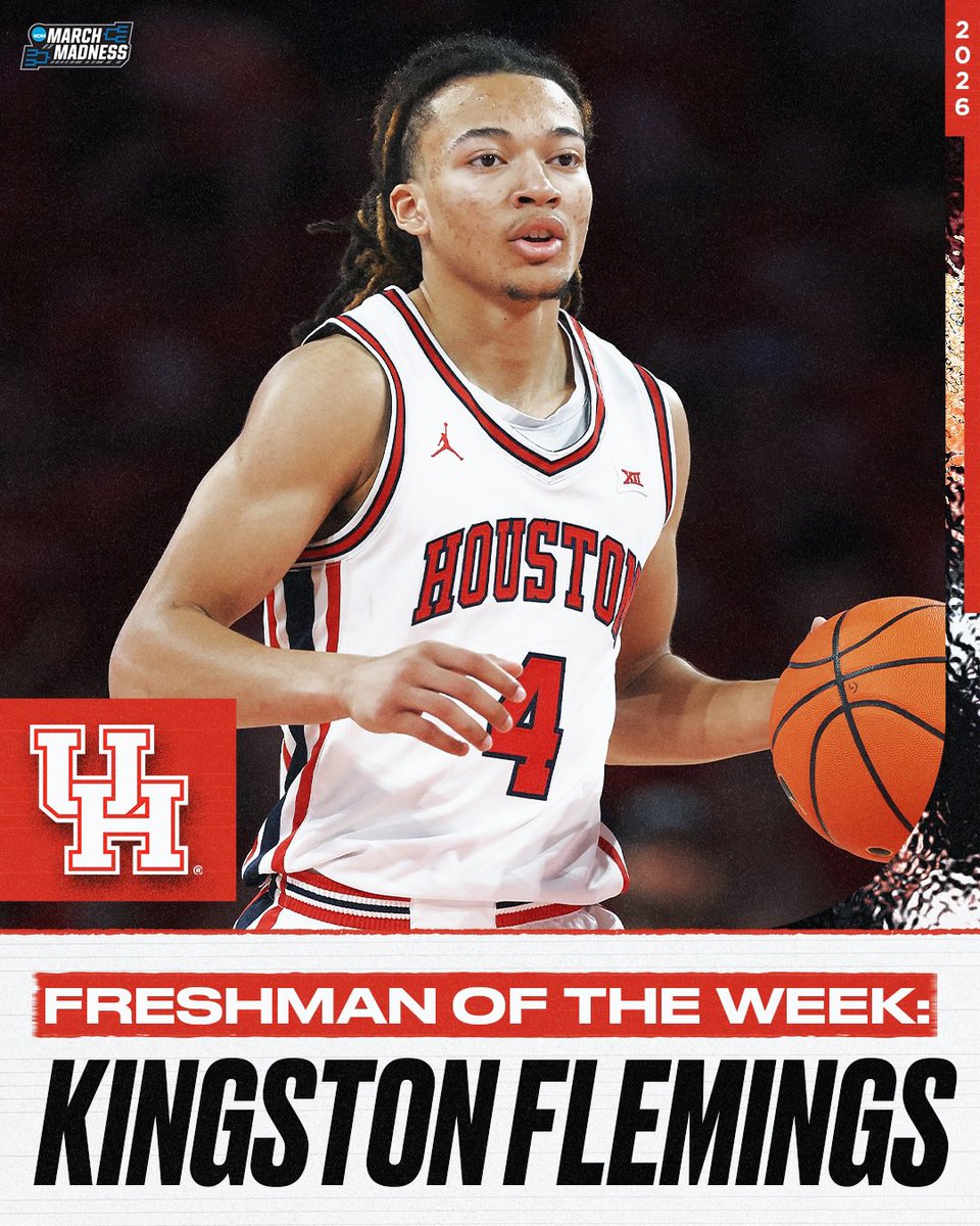 MarchMadnessMBB's tweet photo. 🏆 Weekly Awards from @TheAndyKatz 🏆

Team of the Week: Wisconsin
Player of the Week: Tyler Tanner
Freshman of the Week: Kingston Flemings https://t.co/xRm6SpkrAJ
