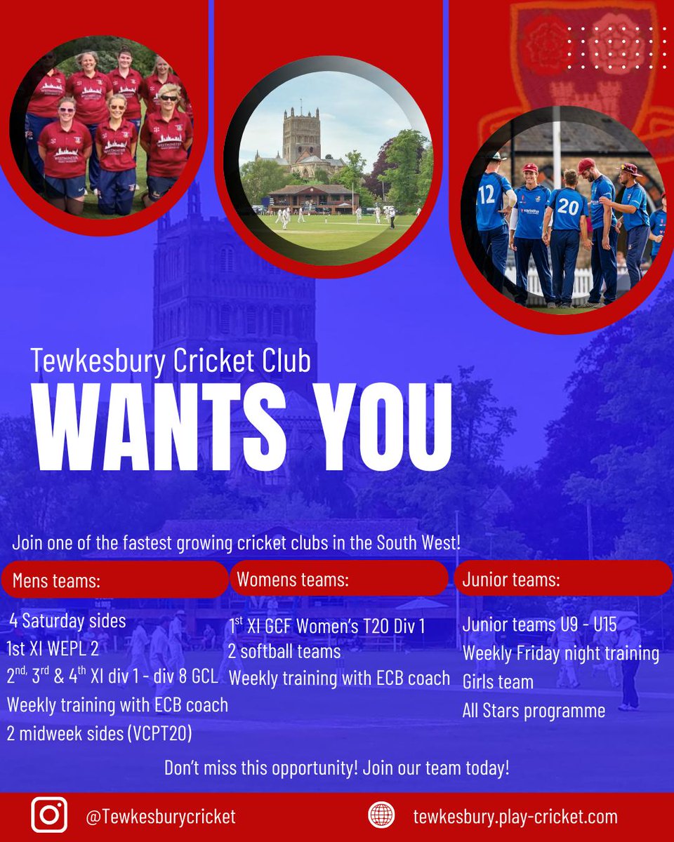 We are recruiting after a decent 2025 we are looking for players across the club to help it push on for 2026, if your new to the game, returning, relocating or just fancy a change we have a spot for you come join the fastest growing club in Gloucestershire &amp; see where you can go.