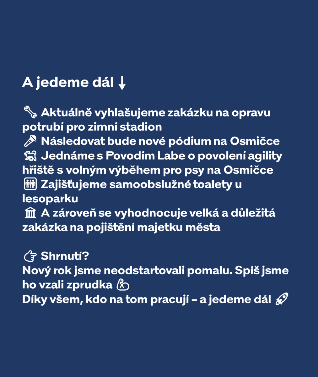 denikstarosty's tweet photo. Výživný pracovní start do roku 2026 :)

#lovosice #rozvoj #investice #projekty https://t.co/MXrZ0UbYEt