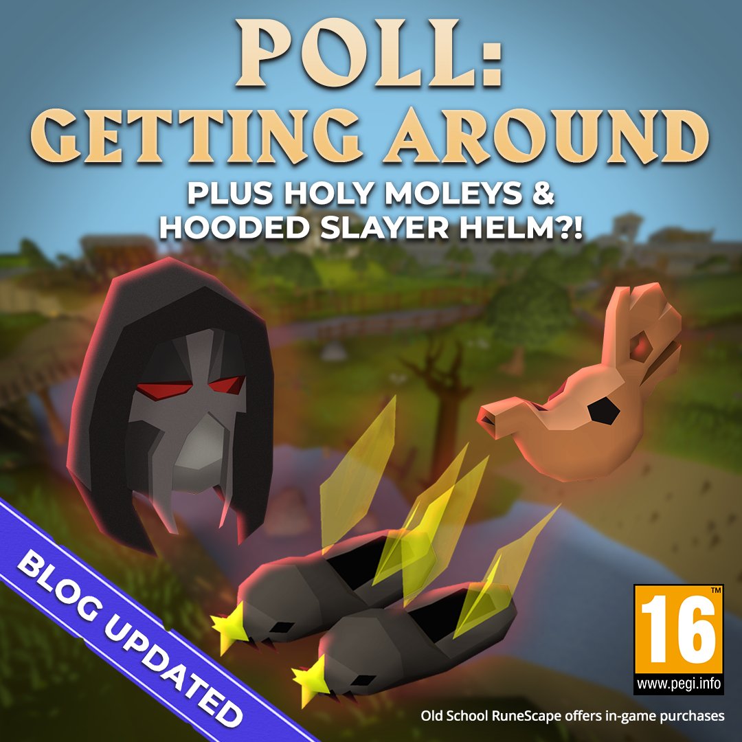 Ahead of tomorrow’s poll, we’ve updated the Getting Around blog following your feedback.

Check out the top of the blog to find out more! 👀

osrs.game/GettingAround