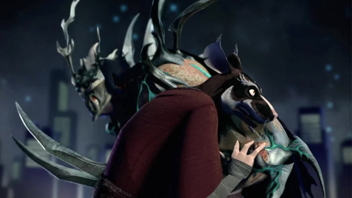 LeoHntr12's tweet image. Come to think of it, how many times did Shredder actually beat Splinter in a fair fight? 

I feel like most of the time he won it was because he used some dirty tactic to get the upper hand.