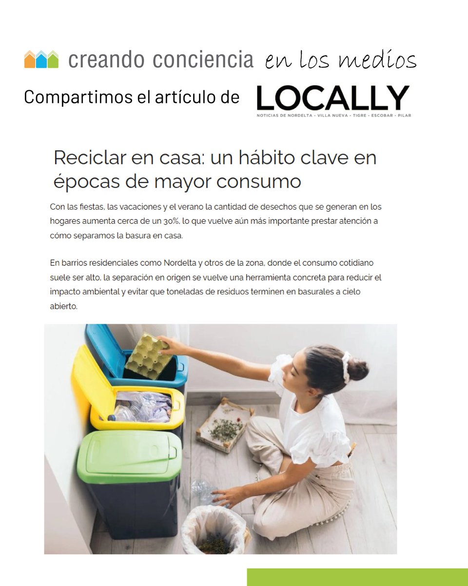 Reciclar en casa siempre es un hábito fundamental para el cuidado ambiental y en épocas de mayor consumo se vuelve una acción clave. Por ello es que hace unas semanas atrás dimos a conocer algunas recomendaciones para reciclar de manera correcta.