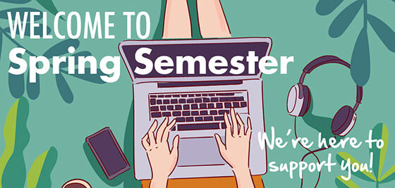 Welcome back Broncos! Have a great spring semester!