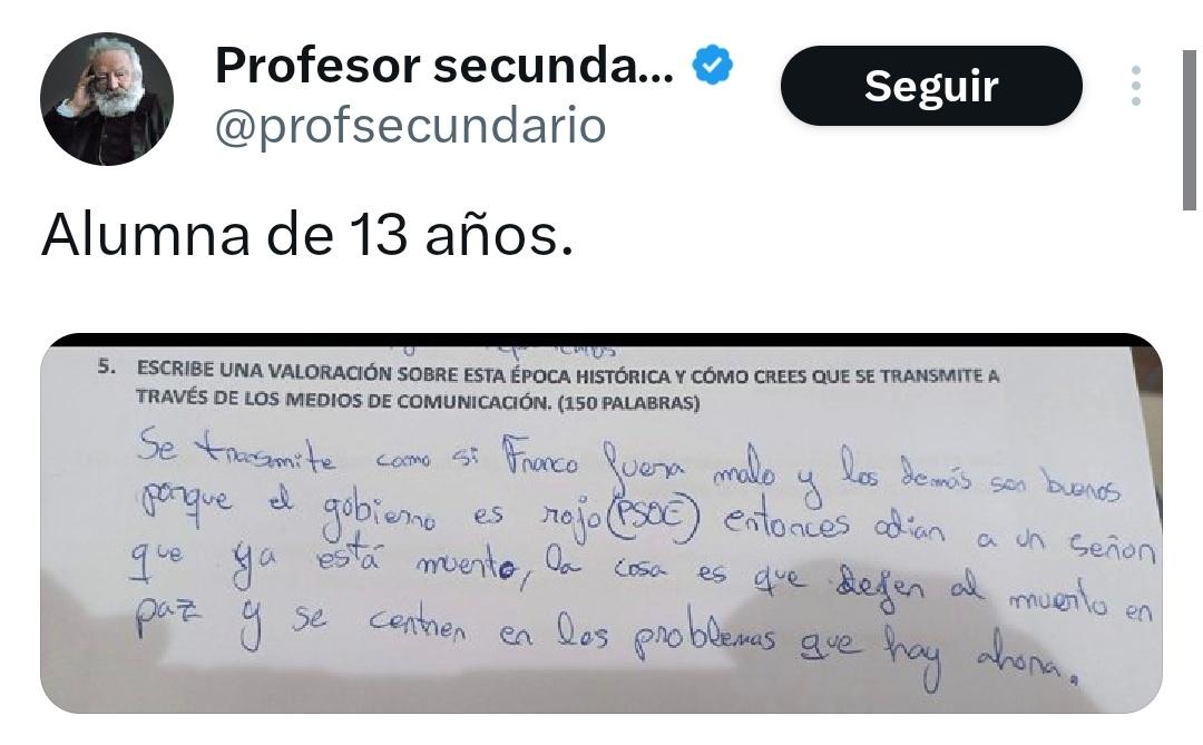 He visto este tuit como cuarenta veces en distintas cuentas y no deja de sorprenderme que se dediquen a presumir de que razonan como un niño de 13 años.