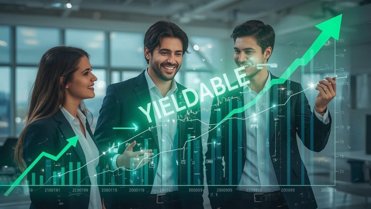 YieldableDeFi's tweet image. TURN VISION INTO VICTORY: 🚀

Accrue up to 0.5% interest daily on your balance. ⚖️ 

🌐 yieldable.io

🔗 discord.gg/yieldabledefi

#Yieldable #FinancialFreedom #SmartDeposits #BuildYourFuture #PassiveGrowth