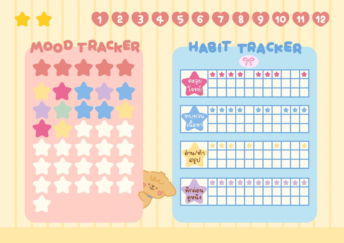 เริ่มต้นปีด้วยการจดแพลนเนอร์น่ารัก ๆ ✍🏻🎀⭐️ 
มี mood&amp;habit tracker ให้ดั๊วะ 😻 คู่สีที่ถูกต้อง ครบจบในอันเดียวม้าก จดแพลนฟินทิ่สุดน่ะ > <💘
#รีวิวcnb