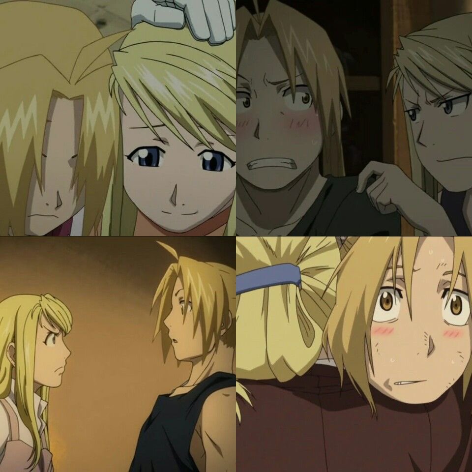 AnimeDailyPost's tweet photo. Edward &amp; Winry https://t.co/z8F3ueKhBh