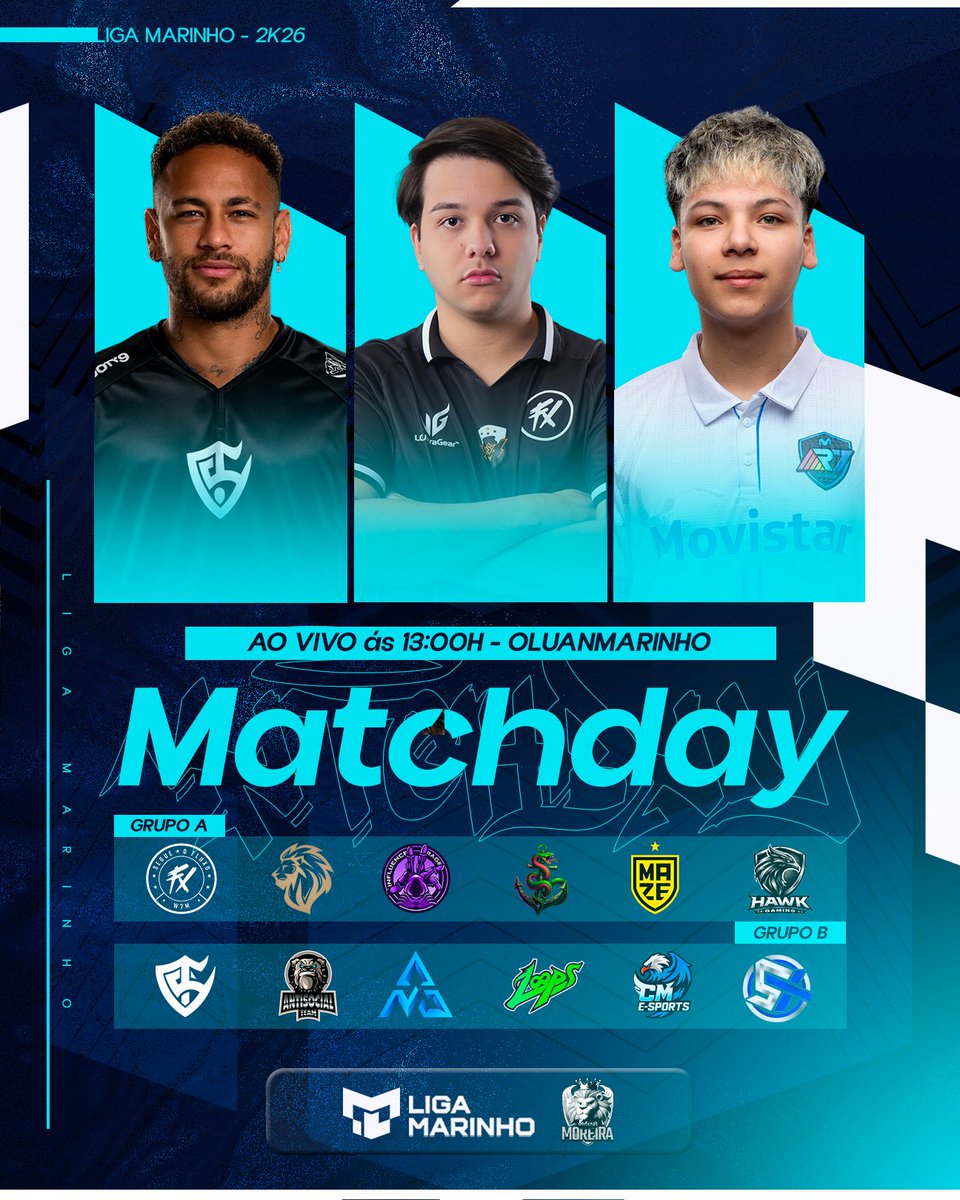 LIGA MARINHO tweet media