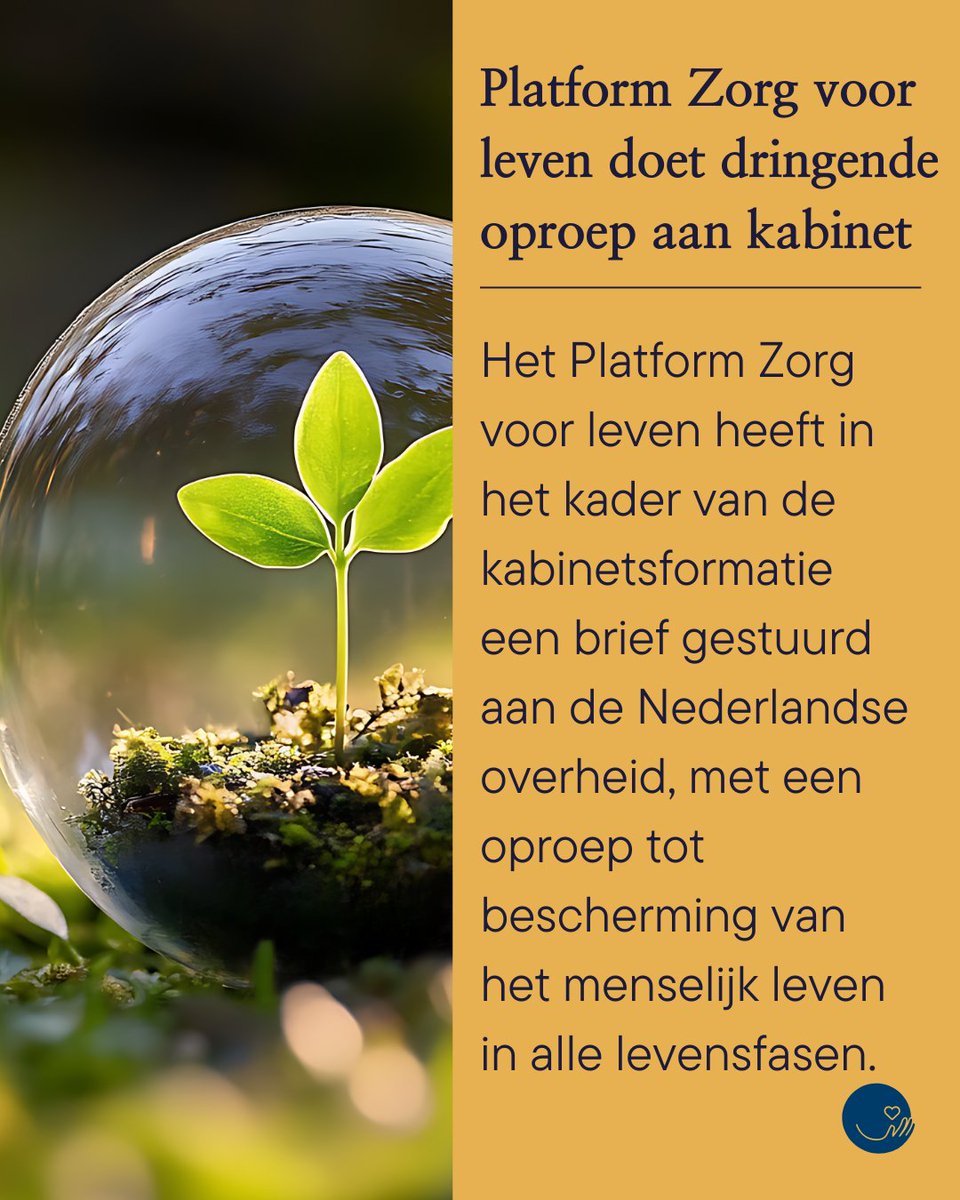 Het Platform Zorg voor leven, waaraan ook Schreeuw om leven is verbonden, heeft een brief gestuurd aan de informateur en onderhandelaars. In deze brief vraagt het platform aandacht voor fundamentele kernwaarden van onze samenleving en voor de verantwoordelijkheid van de overheid