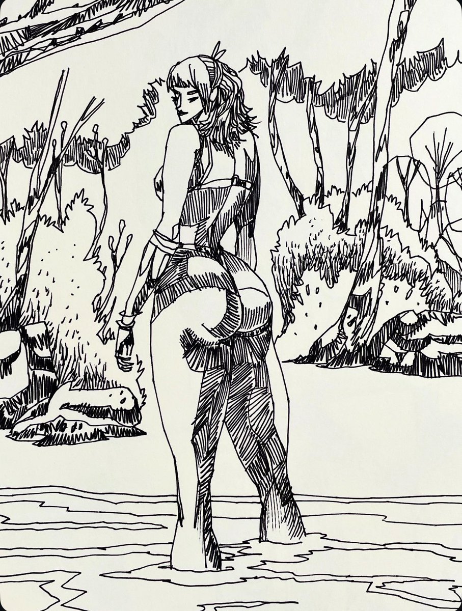 Forest creepin. 
Straight to ballpoint in the moleskin. 
💀💀💀
#ballpoint #moleskin #jimmahfood