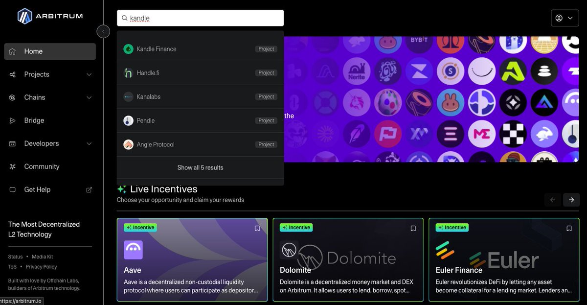 You can now find Kandle Finance on the @Arbitrum Portal 👀

Explore our profile 👇
portal.arbitrum.io/?project=kandl…