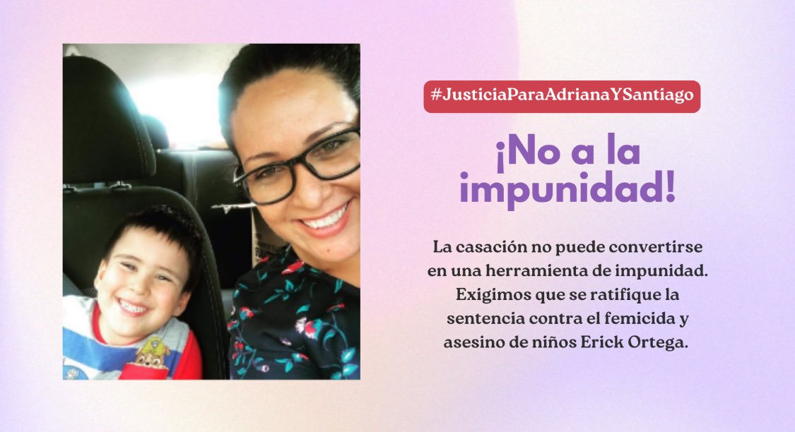 No es solo una familia la que espera justicia, es toda una sociedad que no quiere femicidas ni asesinos de niños en libertad. Ratificación de sentencia YA. #JusticiaParaAdrianaYSantiago <a href="/CorteEcuador/">Corte Nacional de Justicia del Ecuador</a> <a href="/Ppsuing/">Jose Suing Nagua</a> <a href="/PorAdriySanti/">Justicia Para Adriana y Santiago</a>