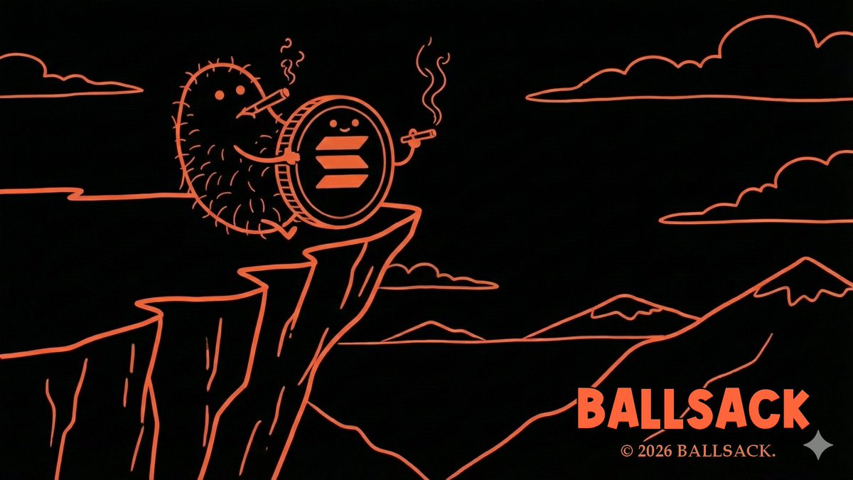 ballsack_site's tweet photo. Built on cliffs.
Fueled by confidence.
 $Ballsack coin

#Ballsack #pumpfun #solana #memecoin  #CryptoCommunity https://t.co/Wxsnrlr3Y1