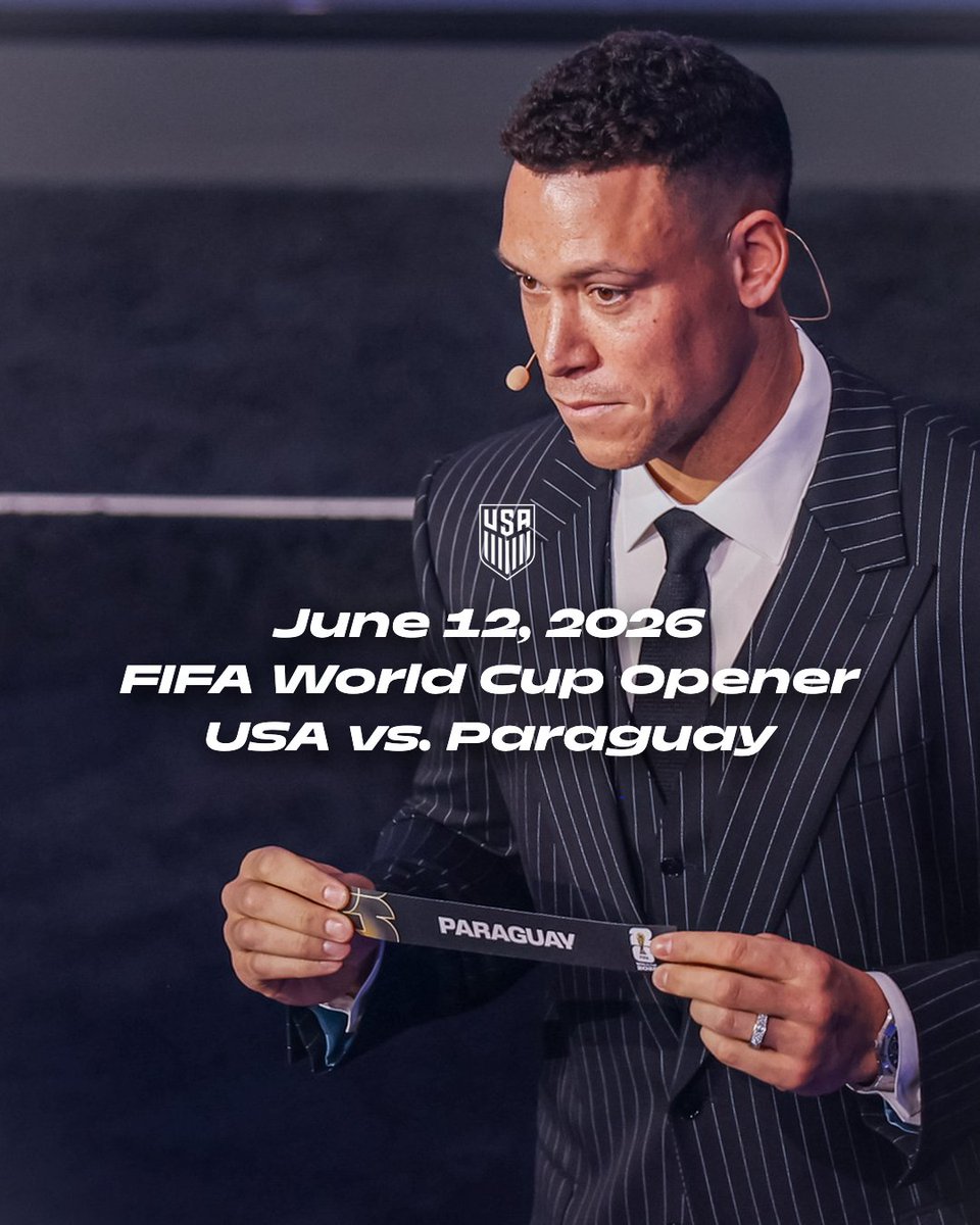 USMNT's tweet image. Five months away.