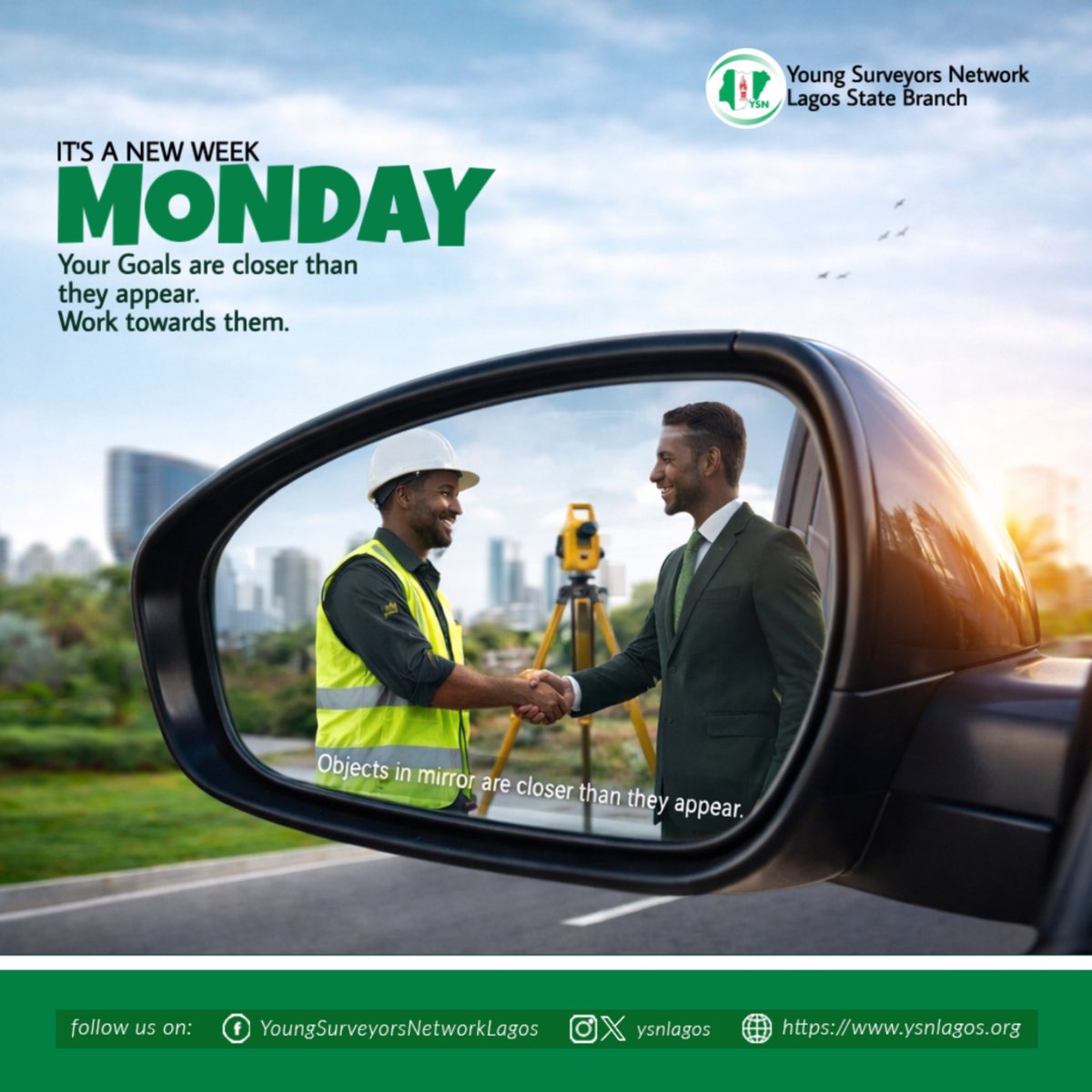 Happy new week

A new week means new opportunities.

Your goals are closer than they appear, keep working towards them.

Wishing you a productive Monday.