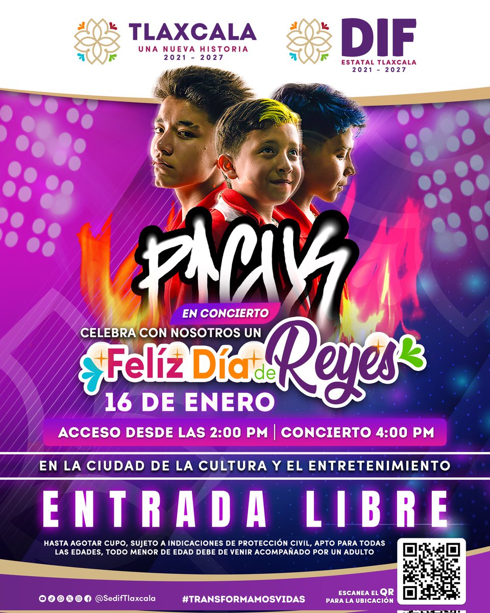 👑✨ ¡La magia de los Reyes llega con música! ✨👑
Celebra con nosotros un Feliz Día de Reyes al ritmo de PICUS en concierto, un evento pensado para disfrutar en familia y compartir momentos llenos de alegría.