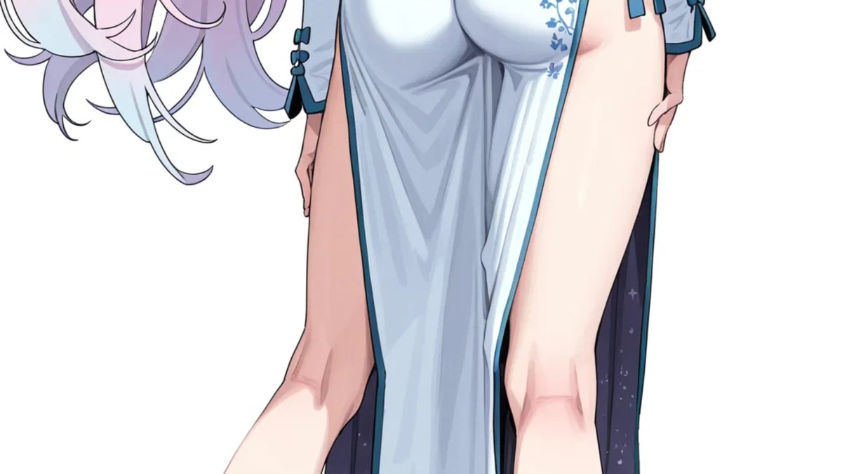 sarah_ai_illu's tweet photo. ミカ（チーパオ）
ブルーアーカイブ（ブルアカ / BlueArchive）                                                                                                                                                                                                                             SFW illustration