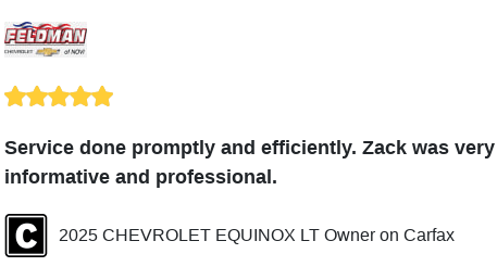 Feldman Chevrolet of Novi tweet media