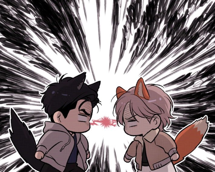 ryuht__'s tweet image. #징크스 #Jinx #Jinxmanhwa

from bestie to enemy.           from enemy to bestie.
🐺🦊                                                🐹🥔