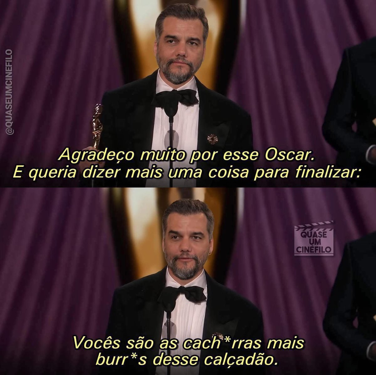 odaradeverdade's tweet image. Essa parte do Globo de Ouro foi a mais histórica 😭👏♥️ #GloboDeOuro #GoldenGlobes2026