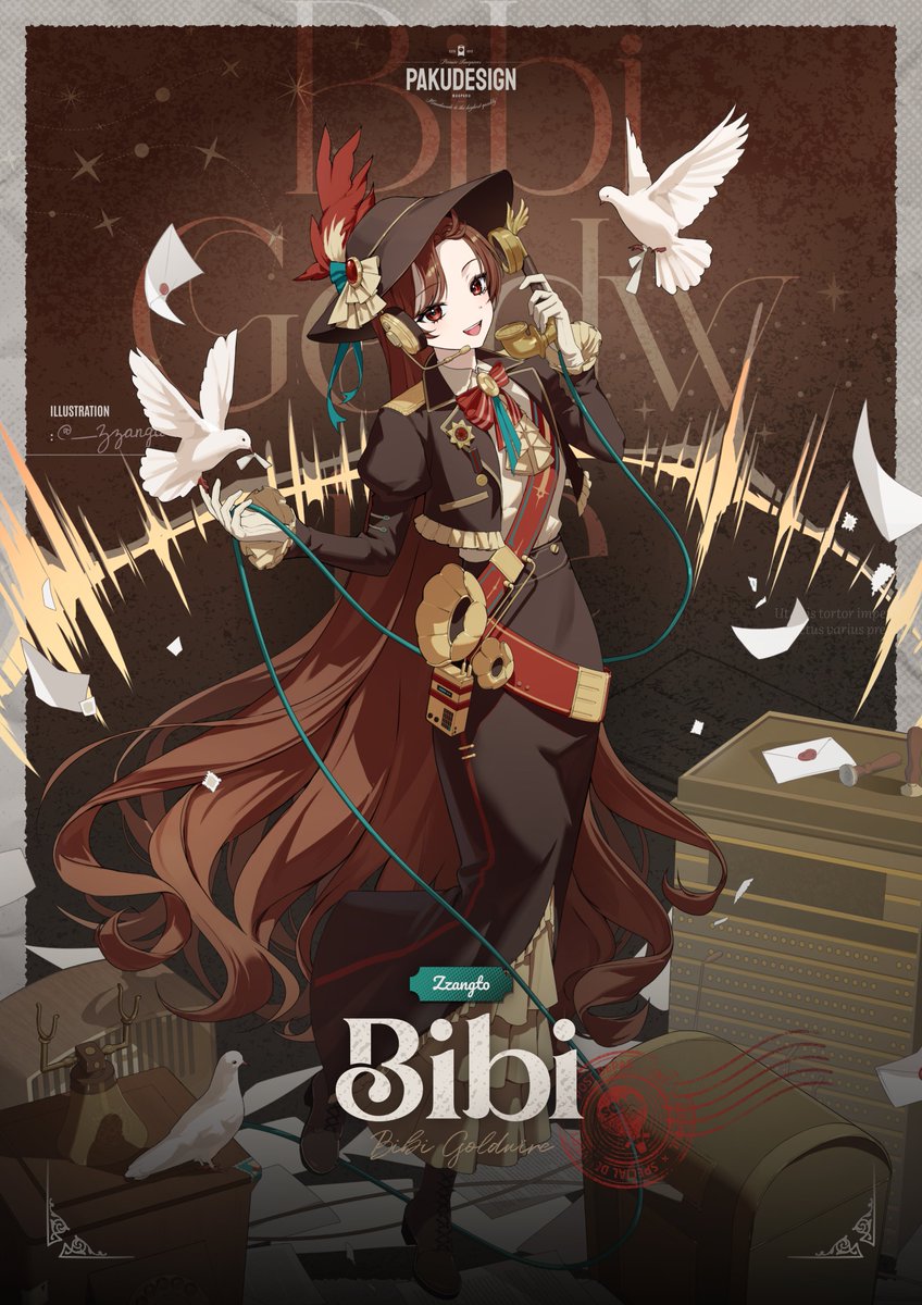 PAKU님(<a href="/44paku/">PAKU😎 | RAUM</a>)께서 주최하신 빈티지/레트로 테마 합작에 참여했습니다!

멋진 디자인 감사드립니다!💛

#Monthly_Creation